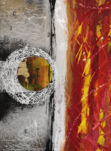 Divergenze armoniche by Ivana Urso, Painting for Sale on Select