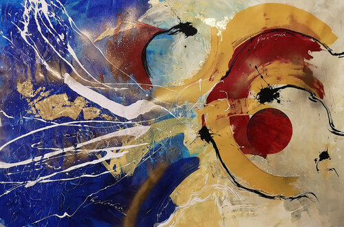 I profili dell'anima by Ivana Urso, Painting for Sale on Select
