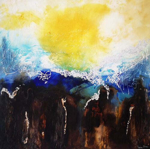 Geologia dell'anima by Ivana Urso, Painting for Sale on Select
