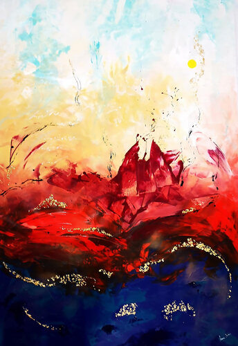 Oltre l'invisibile by Ivana Urso, Painting for Sale on Select