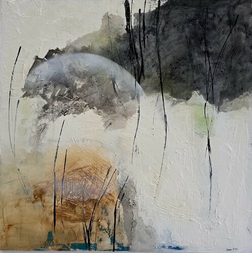Linea in sospensione by Ivana Urso, Painting for Sale on Select