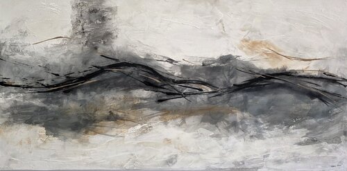 Traccia sospesa by Ivana Urso, Painting for Sale on Select