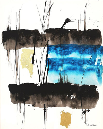 Correnti sommerse by Ivana Urso, Painting for Sale on Select