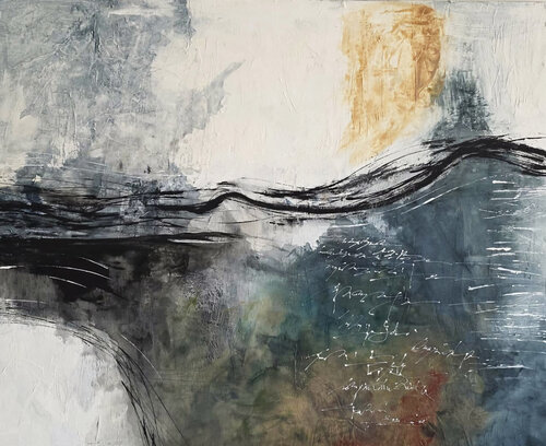 La voce delle Maree by Ivana Urso, Painting for Sale on Select