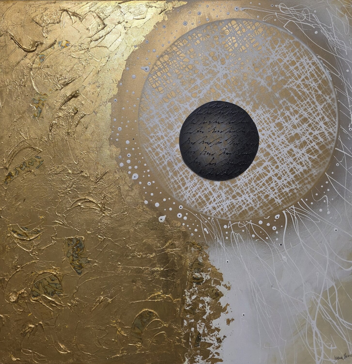 Luna sospesa Ivana Urso Original painting for sale