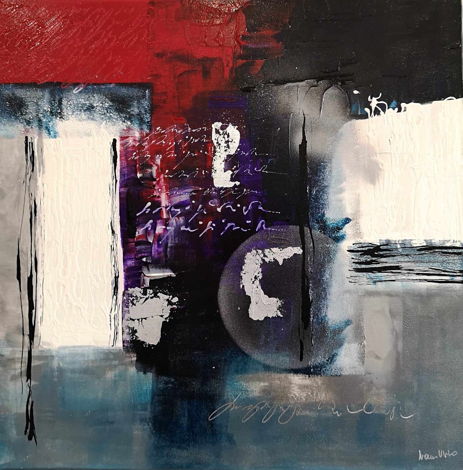 Visioni sospese II Ivana Urso Original painting for sale