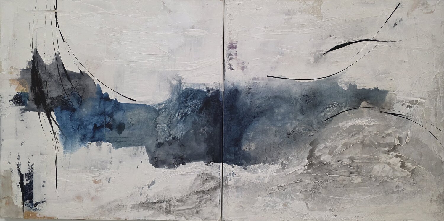 Sospensione fluida Ivana Urso Original painting for sale