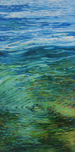 Eterno movimiento by Karen Kruse, Painting for Sale on Select