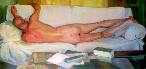 Siesta. by Karen Kruse, Painting for Sale on Select
