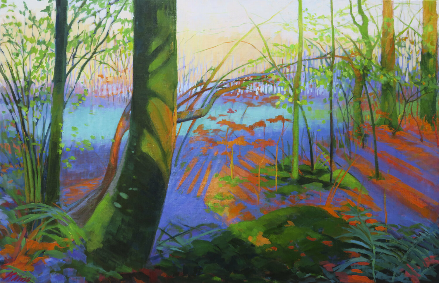 The way I see it Karen Kruse Original painting for sale