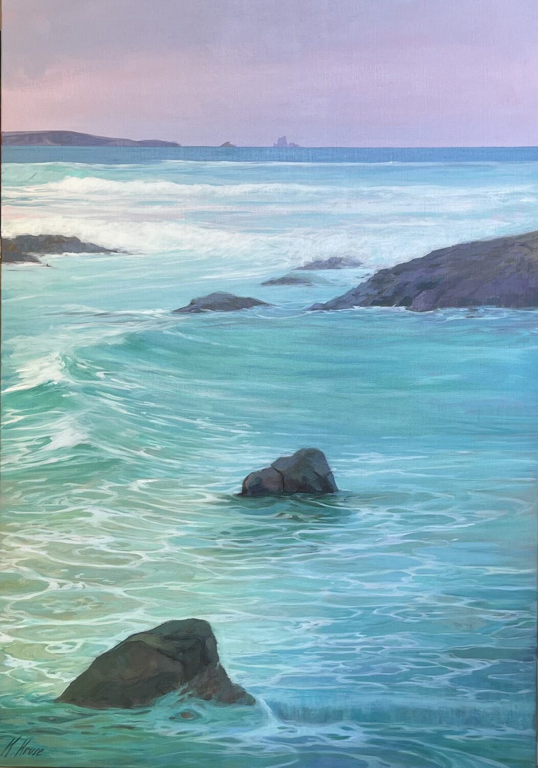 Waves Karen Kruse Original painting for sale