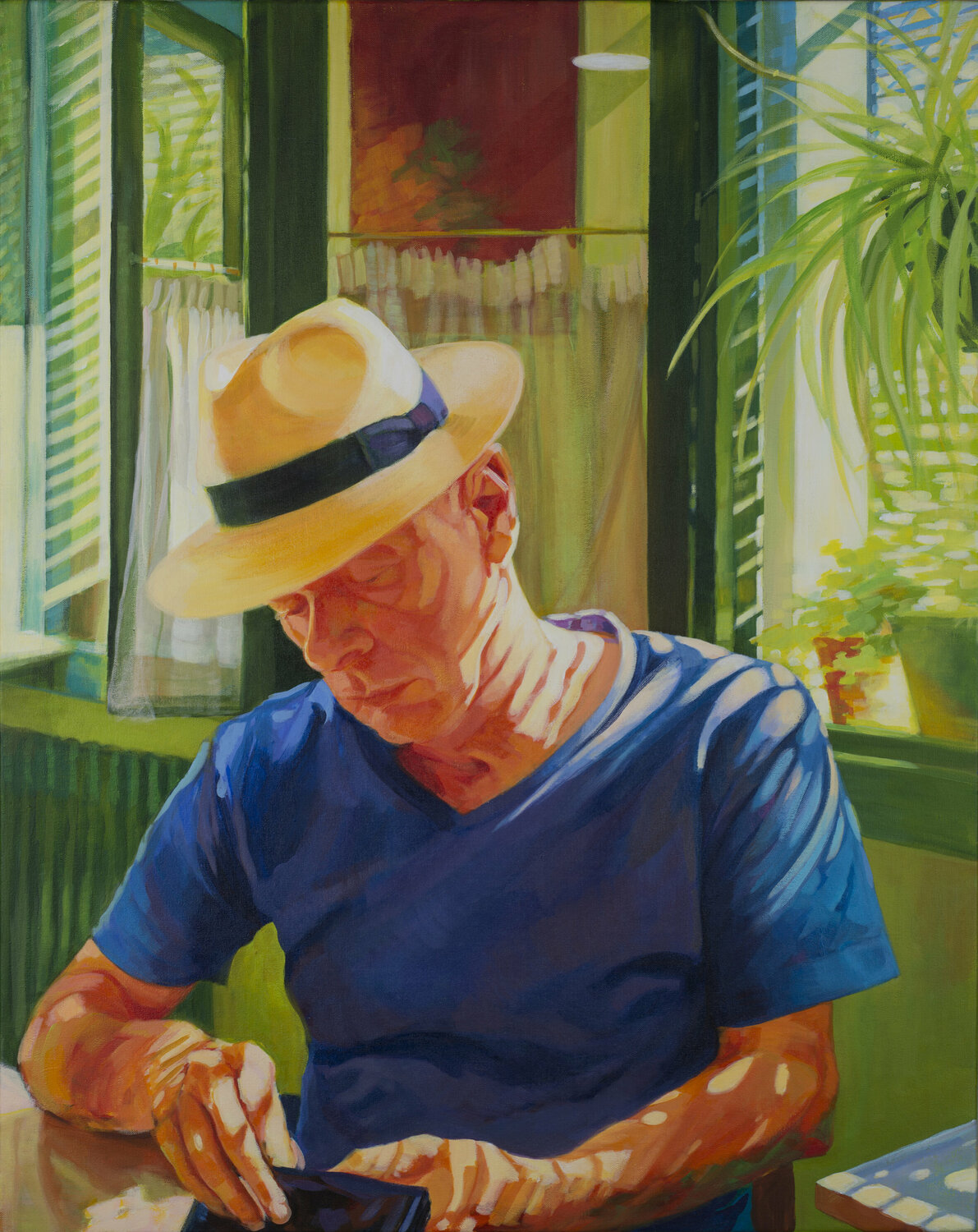 Últimos días en Madrid Karen Kruse Original painting for sale