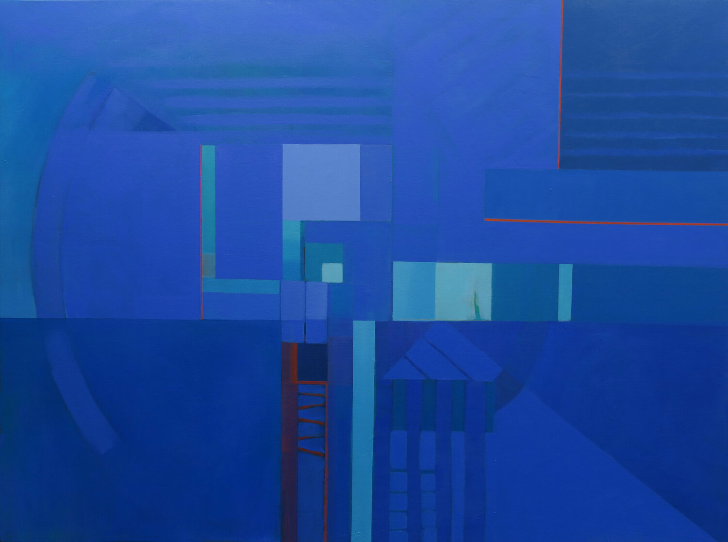There is a crack in everything. Karen Kruse Original painting for sale