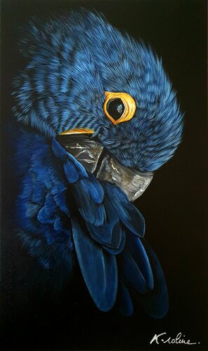 Blue Color by K-roline, Painting for Sale on Select