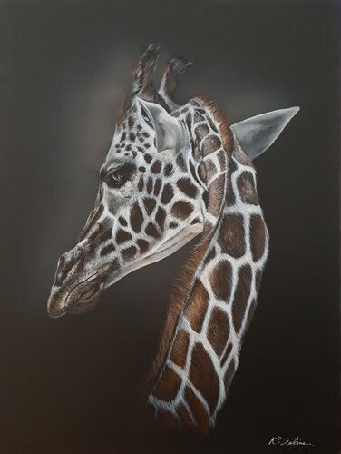 Mademoiselle, s'il vous plaît ... by K-roline, Painting for Sale on Select