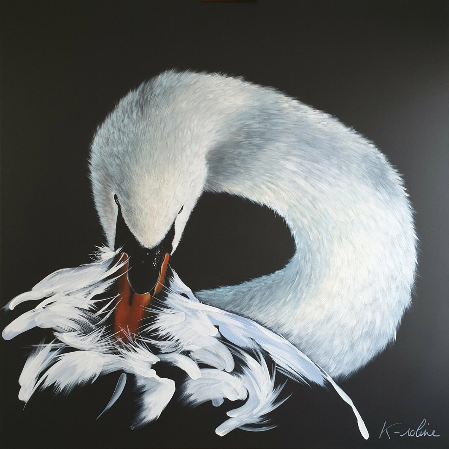 Fais-moi un "Signe" K-roline Original painting for sale
