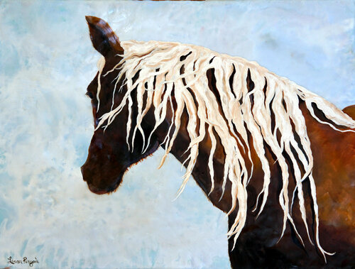 Draft Horse by Linnea Pergola, Painting for Sale on Select