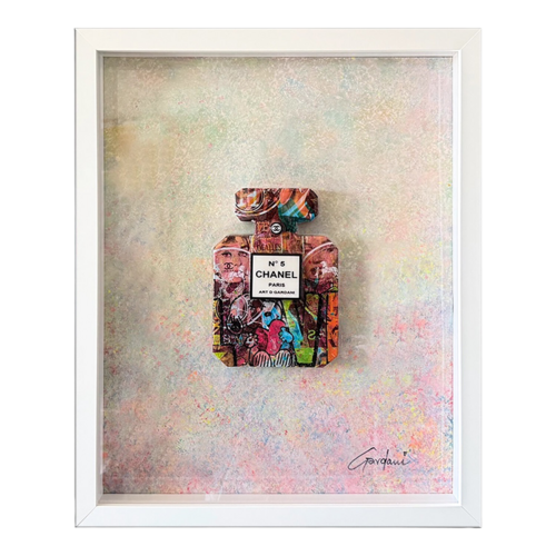 Chanel N5 Fragile  – Original 3D Sculpture by Gardani, Sculpture for Sale on Select