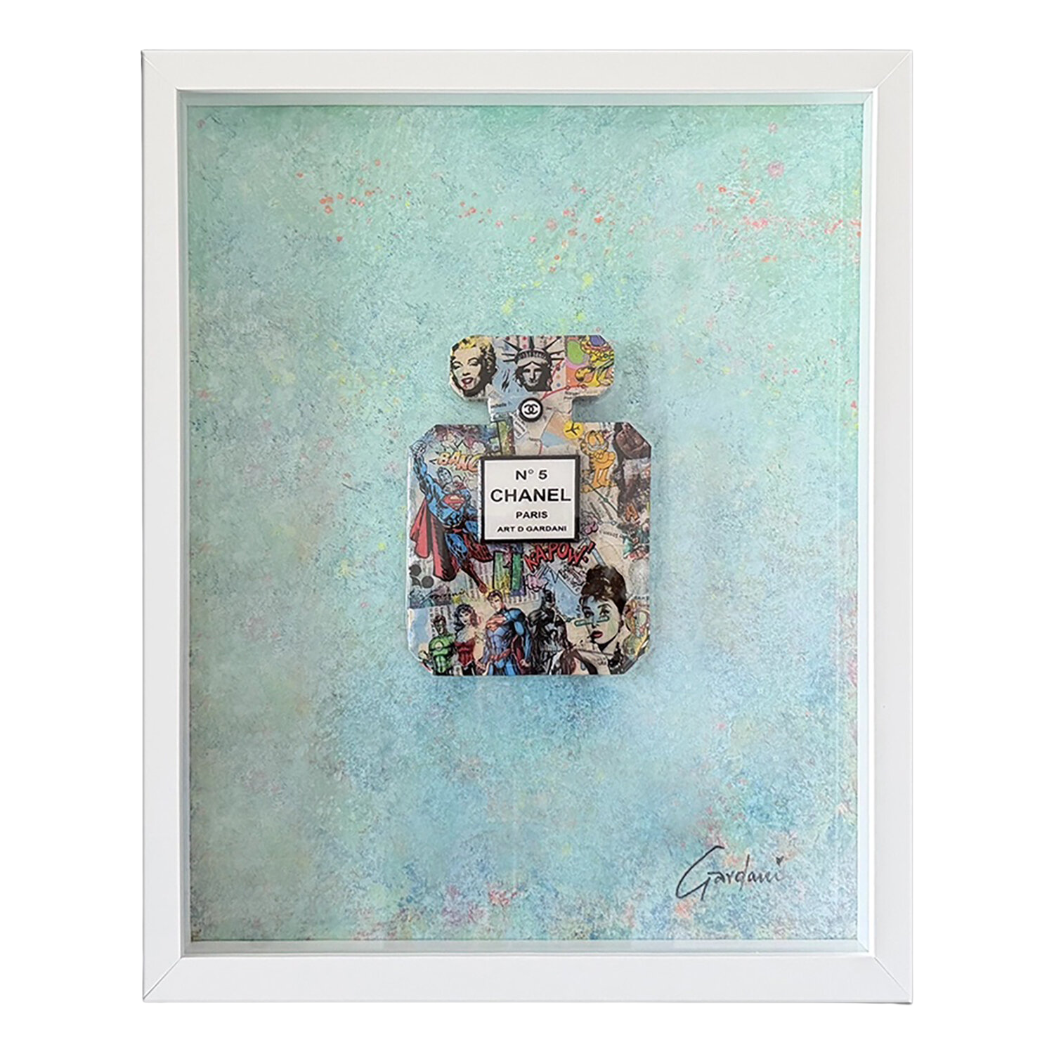 Chanel N5 Daily  – Original 3D Sculpture Gardani Sculpture for sale
