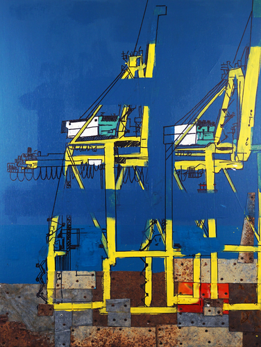 Porto di livorno by Lele De bonis, Sculpture for Sale on Select