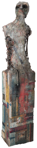 "E CI FERMAMMO A MIRAR LE STELLE" by Lele De bonis, Sculpture for Sale on Select
