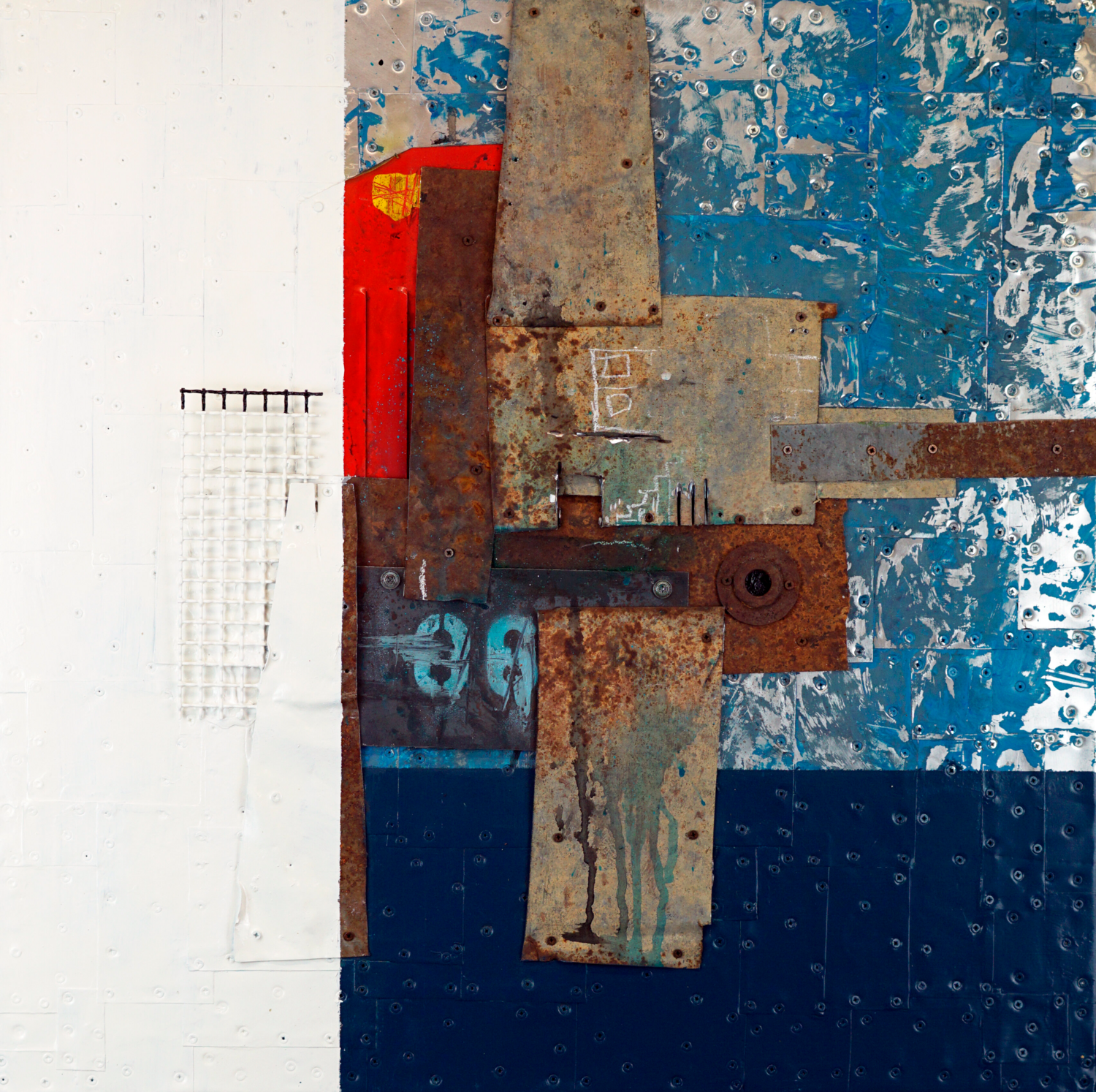 OFFSHORE PLATFORM N°4 Lele De bonis Sculpture for sale