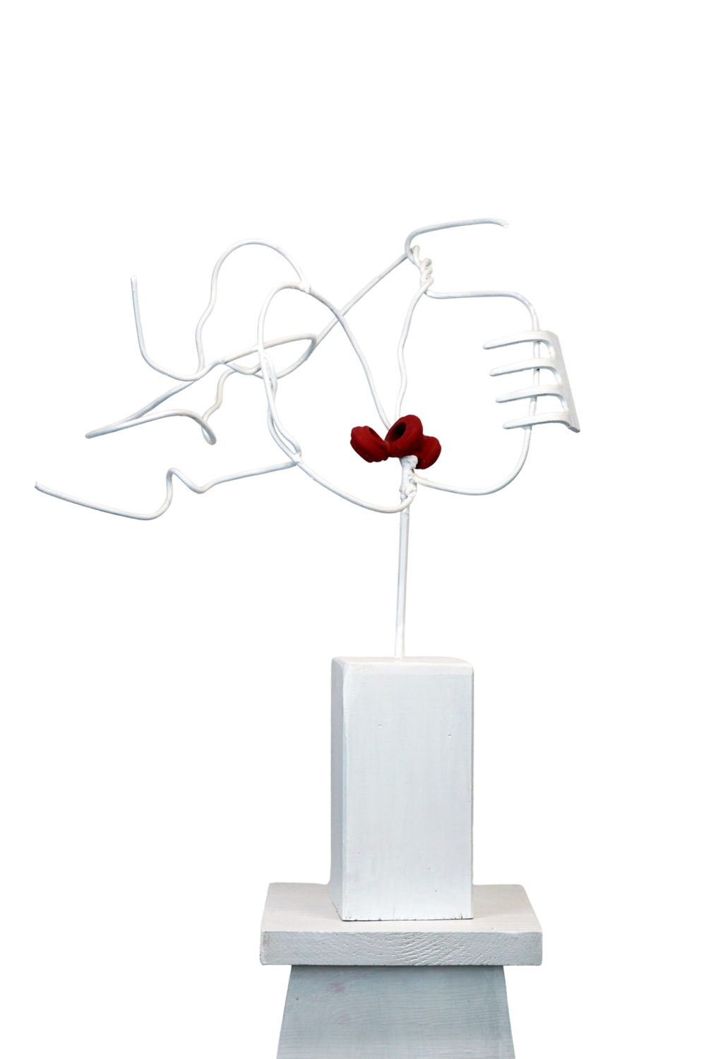 FACES, IL BACIO Lele De bonis Sculpture for sale