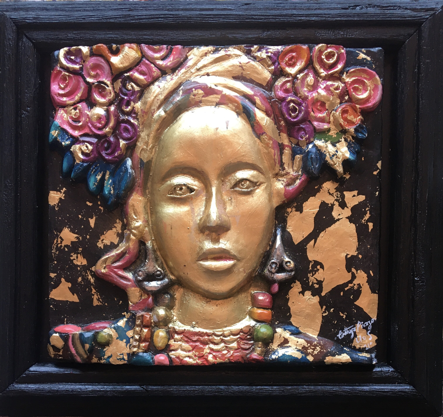 Sculpture Golden Ula S Cinthya Picazo Sculpture for sale