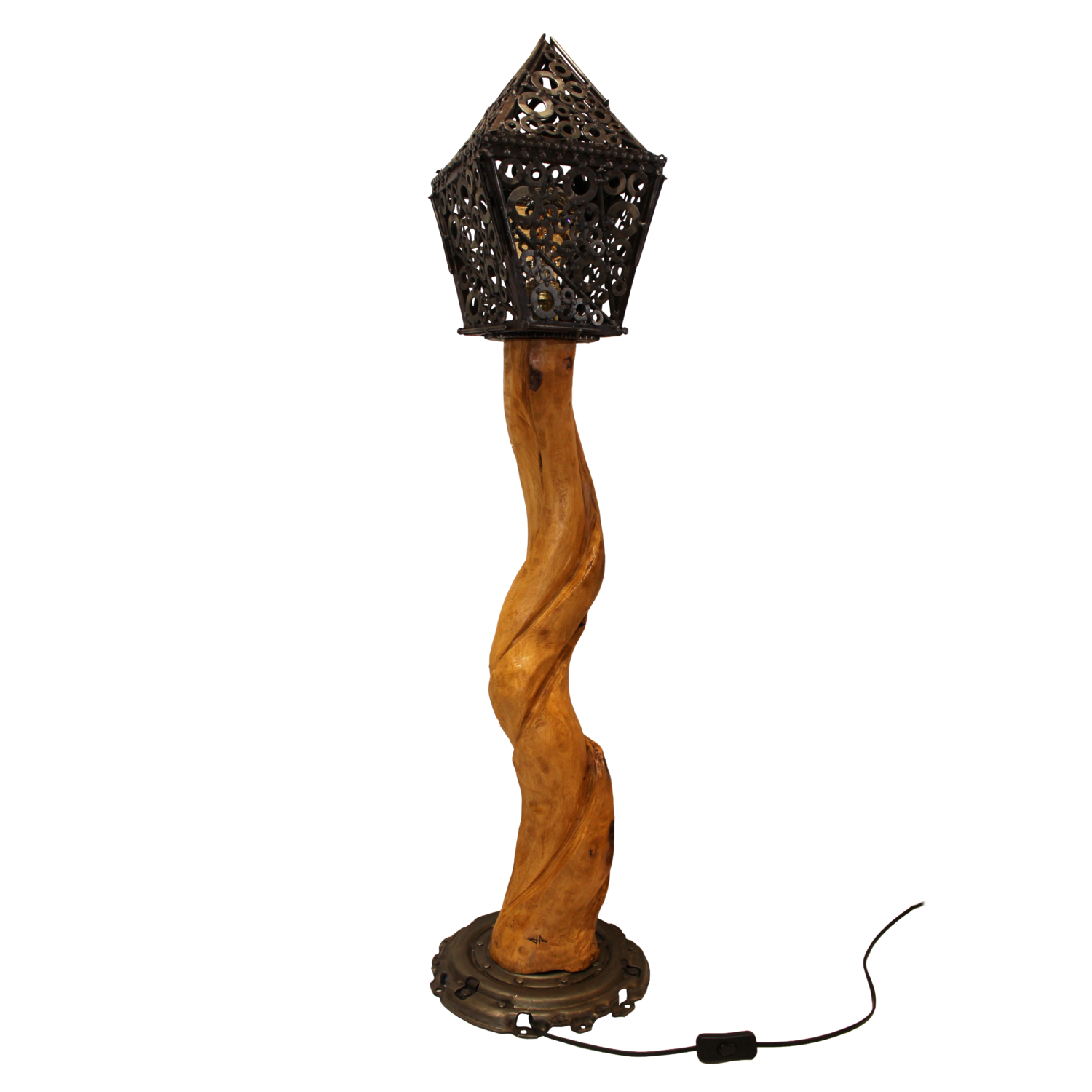 Lampe arbre lumineux Jonathan Pradillon Sculpture for sale