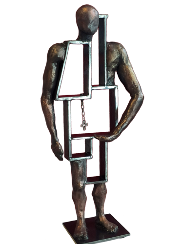 ***Many-Sided Man*** by Yuriy Kraft, Sculpture for Sale on Select