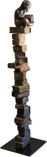 ***Bookworm V*** by Yuriy Kraft, Sculpture for Sale on Select