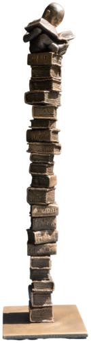 ***Bookworm XIV*** by Yuriy Kraft, Sculpture for Sale on Select