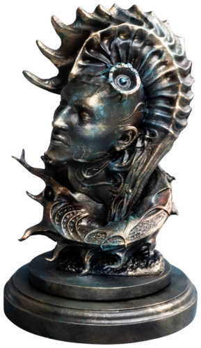 "Prince of the Sea" by Yuriy Kraft, Sculpture for Sale on Select