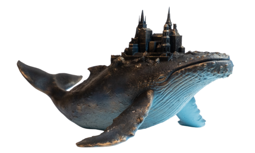 "Drifting Forgotten City" by Yuriy Kraft, Sculpture for Sale on Select