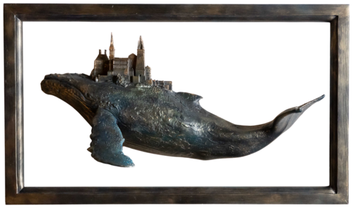 "The Floating Kingdom: An Ode to Imagination" by Yuriy Kraft, Sculpture for Sale on Select