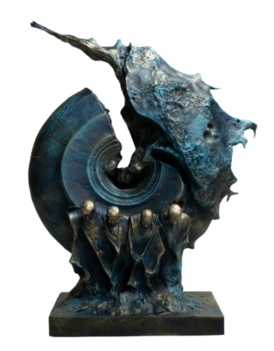 "The Silent Approach" by Yuriy Kraft, Sculpture for Sale on Select