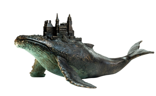 Leviathan's Citadel by Yuriy Kraft, Sculpture for Sale on Select