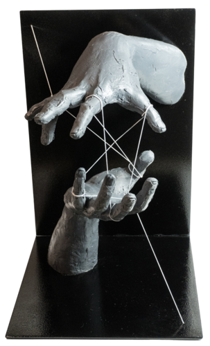 Vector of Interdependence by Yuriy Kraft, Sculpture for Sale on Select