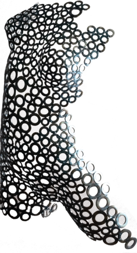 Steel Chrochet V by Yuriy Kraft, Sculpture for Sale on Select