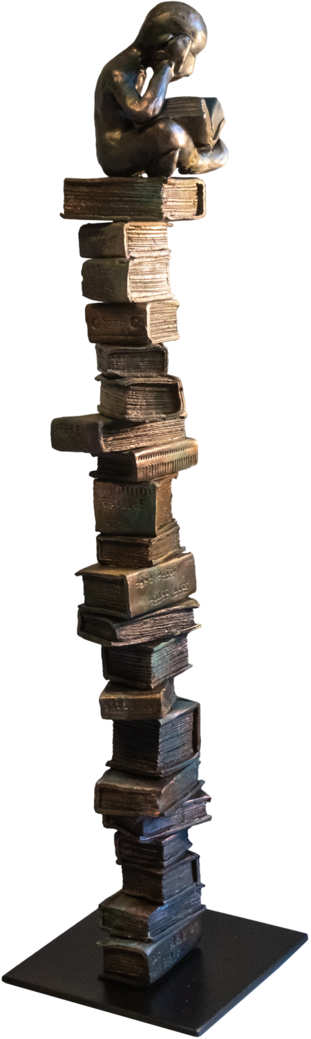 ***Bookworm V*** Yuriy Kraft Sculpture for sale