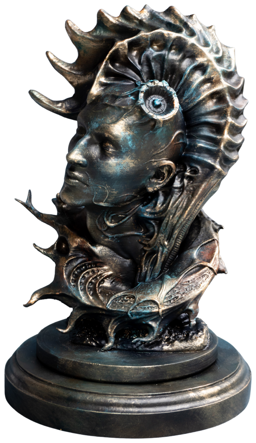"Prince of the Sea" Yuriy Kraft Sculpture for sale