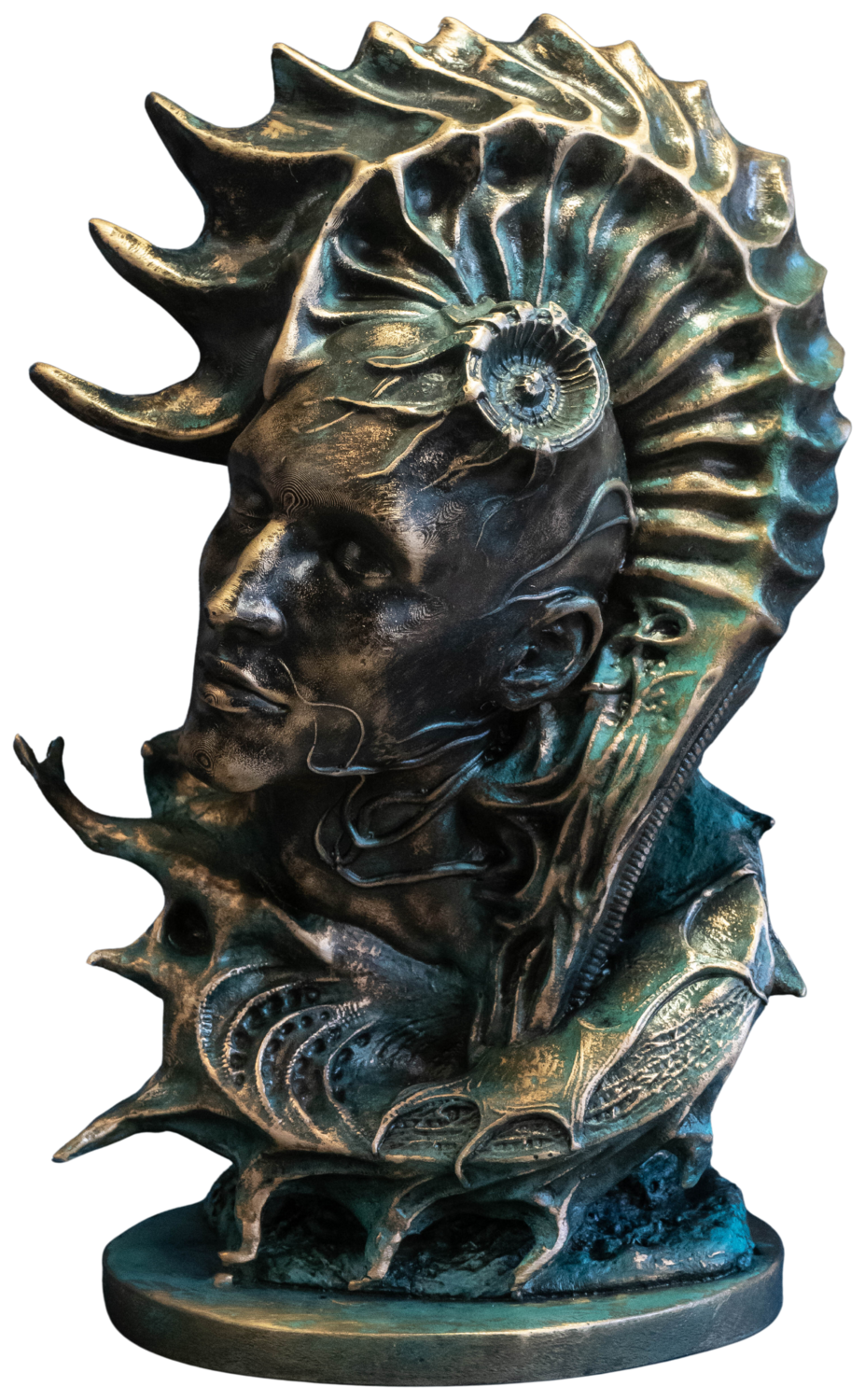 "Prince of the Sea II" Yuriy Kraft Sculpture for sale