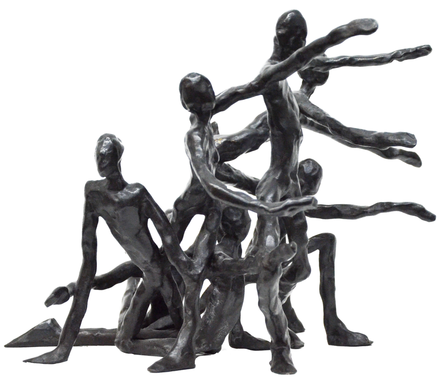 Figurengruppe II - sold 2 pieces from 10/ next available nr 3/10 Ilona Ottenbreit Sculpture for sale