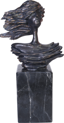Black Breeze by Seda Eyüboğlu, Sculpture for Sale on Select