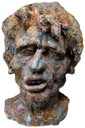 "alter Kandidat" by Wolfgang Eckert, Sculpture for Sale on Select