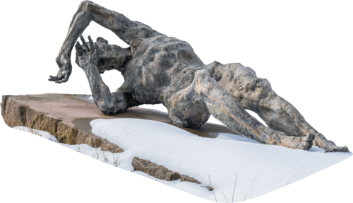 "Schützender" by Wolfgang Eckert, Sculpture for Sale on Select