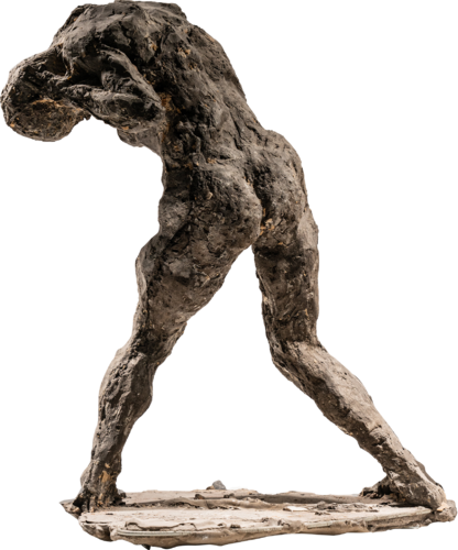 Skizze  zu "Abwendende" by Wolfgang Eckert, Sculpture for Sale on Select