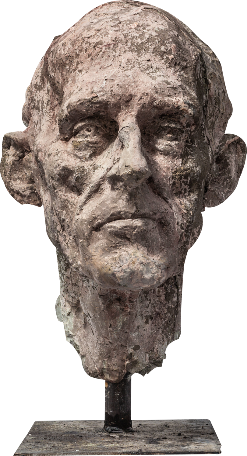 "Begegnung am Bahnhof" Wolfgang Eckert Sculpture for sale