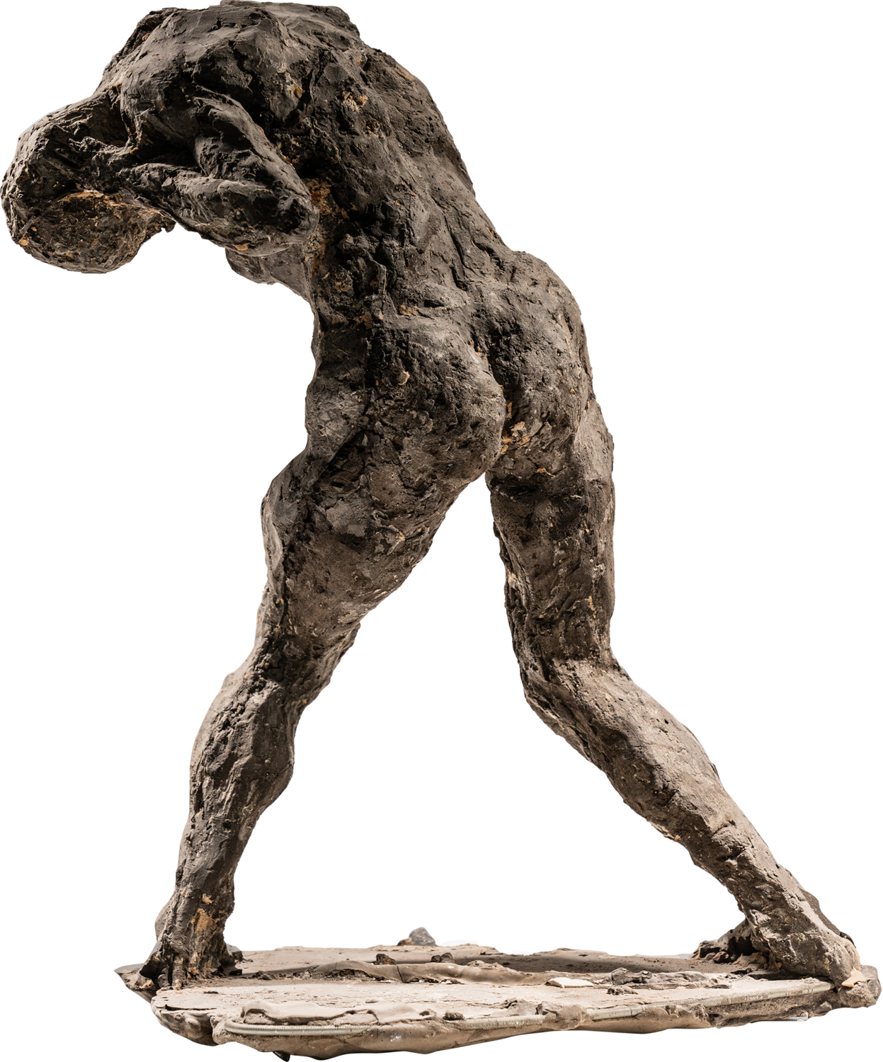 Skizze  zu "Abwendende" Wolfgang Eckert Sculpture for sale
