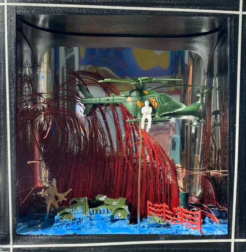 AS WATER RISES - 02 - bogged down by Aleks Rosenberg, Sculpture for Sale on Select